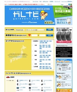 ガレナビサイト